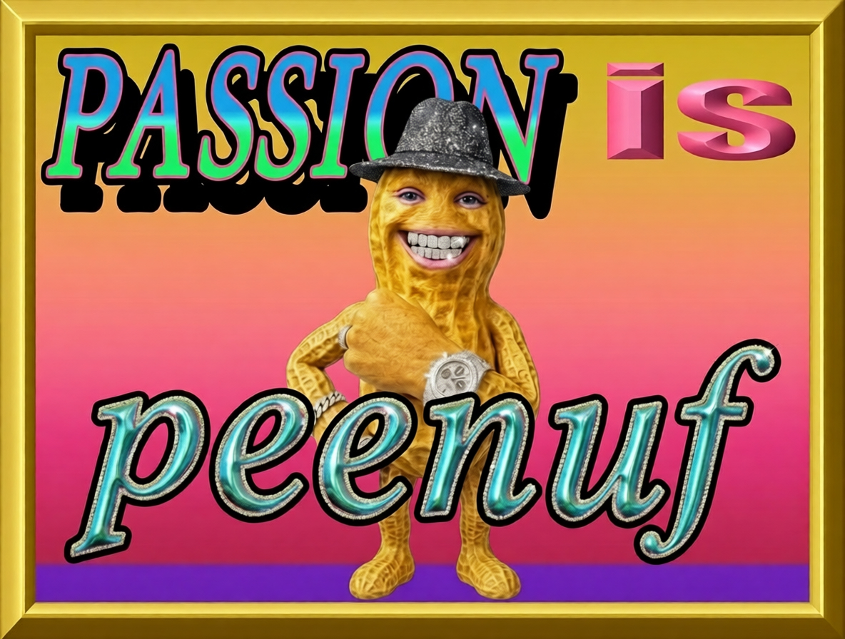 Passion is peenuf poster