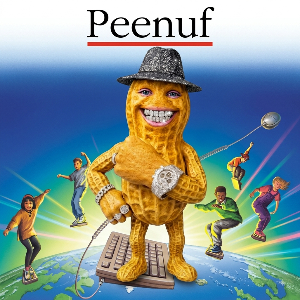 Peenuf surfing the information superhighway